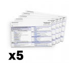 8”x 5” ADL Performance Scoring Notepad 